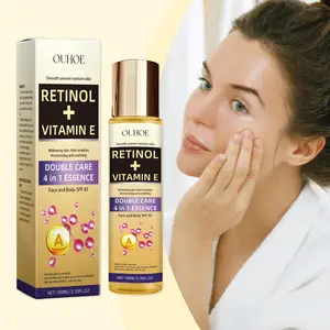 OUHOE Retinol Facial Oil | Anti-Wrinkle Repair, Hydrating & Firming Serum with Vitamin E for Smooth Youthful Skin