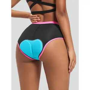 Women'S 4D Padded Bike Underwear Cycling Bicycle Shorts Biking Riding Briefs Biker Cycle Undershorts for Women