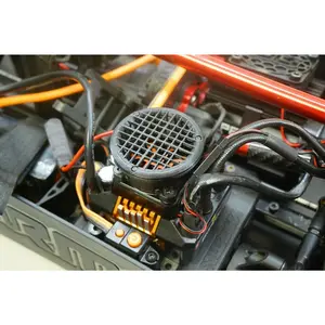 35mm Cooling Fan Dirt Guard Duct ARRMA Kraton, Outcast 6s 8s BLX-185 160a ESC (WHITE ONLY)