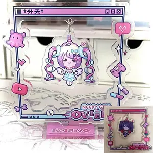 Acrylic Stand Sign Needy Girl Overdose Cartoon Desktop Swing Ornaments Decorate Student Anchor Model Toys Figure Birthday Gift