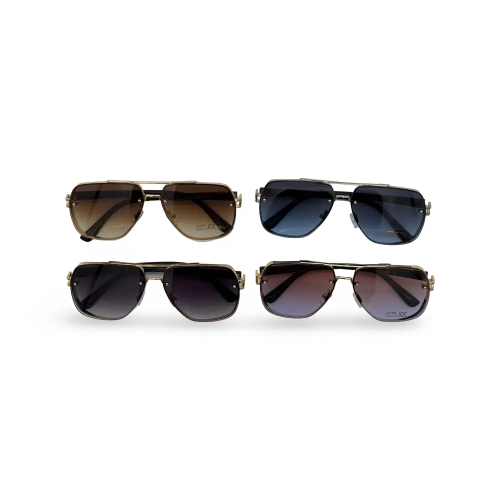 #43-C5407 CICI Sunglasses Premium Vintage Square Sunglasses for Women and Men