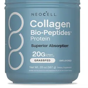 NeoCell Grass-Fed Collagen Bio-Peptides Powder | 20g Per Serving, Superior Absorption Unflavored Hydrolyzed Collagen Type 1 & 3 | Supports Hair, Skin, Nails & Joint Health, Keto-Friendly, 20 oz (567g) Amino Vitamin Dietary Edible Fitness