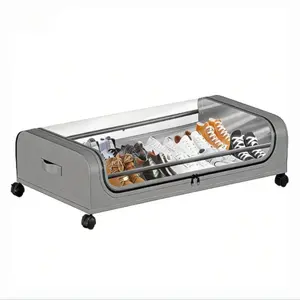 Rolling Bed Base Metal Drawer, Wheel Storage Box for Clothes, Blankets, Books, Toys, Bedding, Shoes, Organizer, 1 Piece