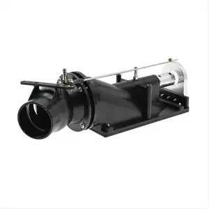 40mm Water Jet Thruster Power Sprayer Pump Water Jet Pump with 3 Blades Propeller Fit 775 Motor for RC Jet Boat,Black