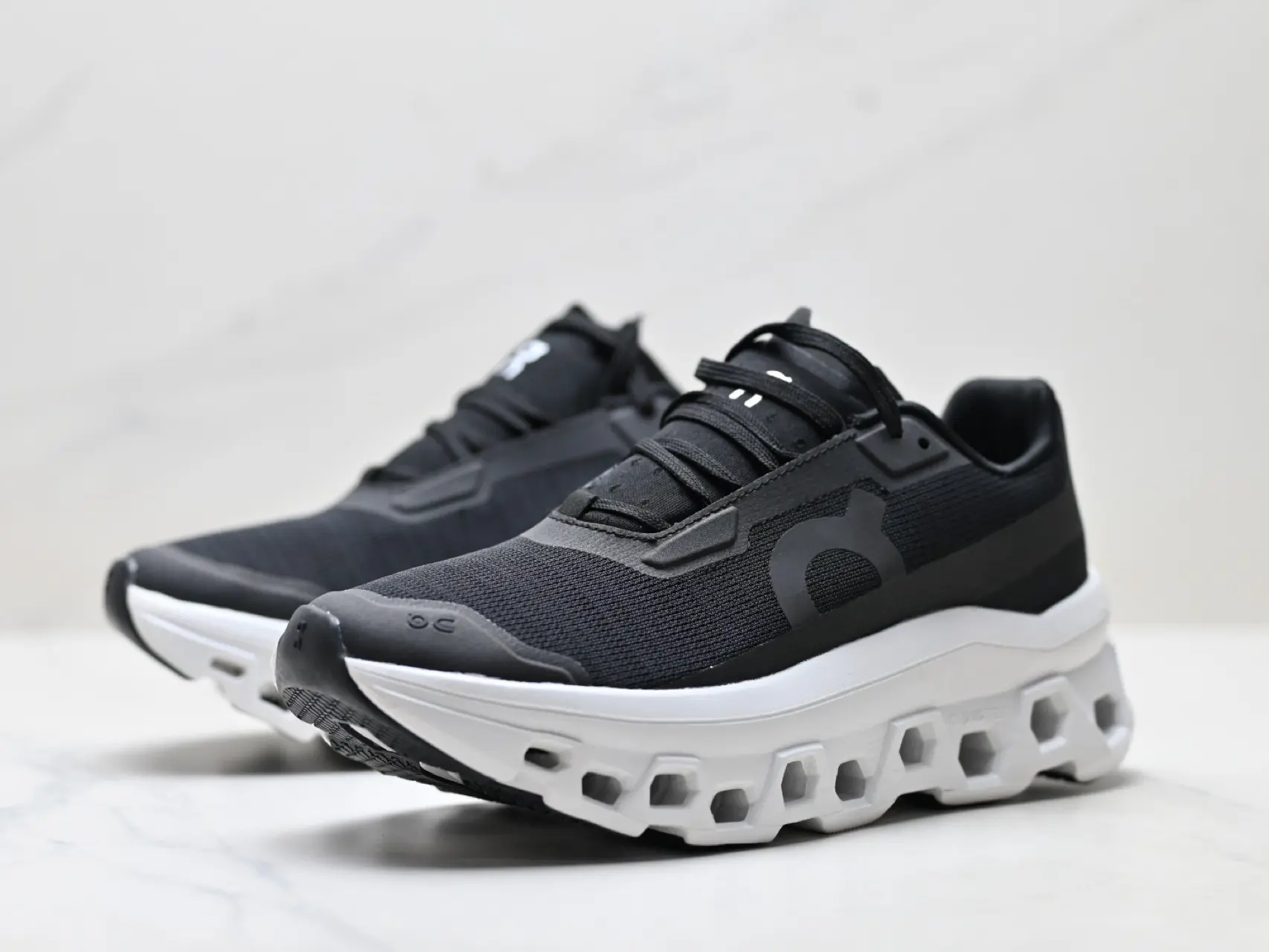 Unisex 1-2 Tone Mesh Running Sneakers, Breathable Cushioned Shock-Absorbing Air Soft Landing Hollow Thick Sole, Non-Slip Supportive Street Style Summer Outdoor Trainers (Sports Collectibles Footwear)