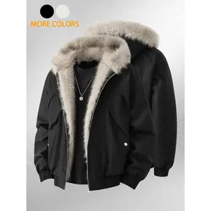 Men's new fashionable cotton jacket casual loose streetwear jacket, suitable for daily wear and casual occasionsRAIMENTRY