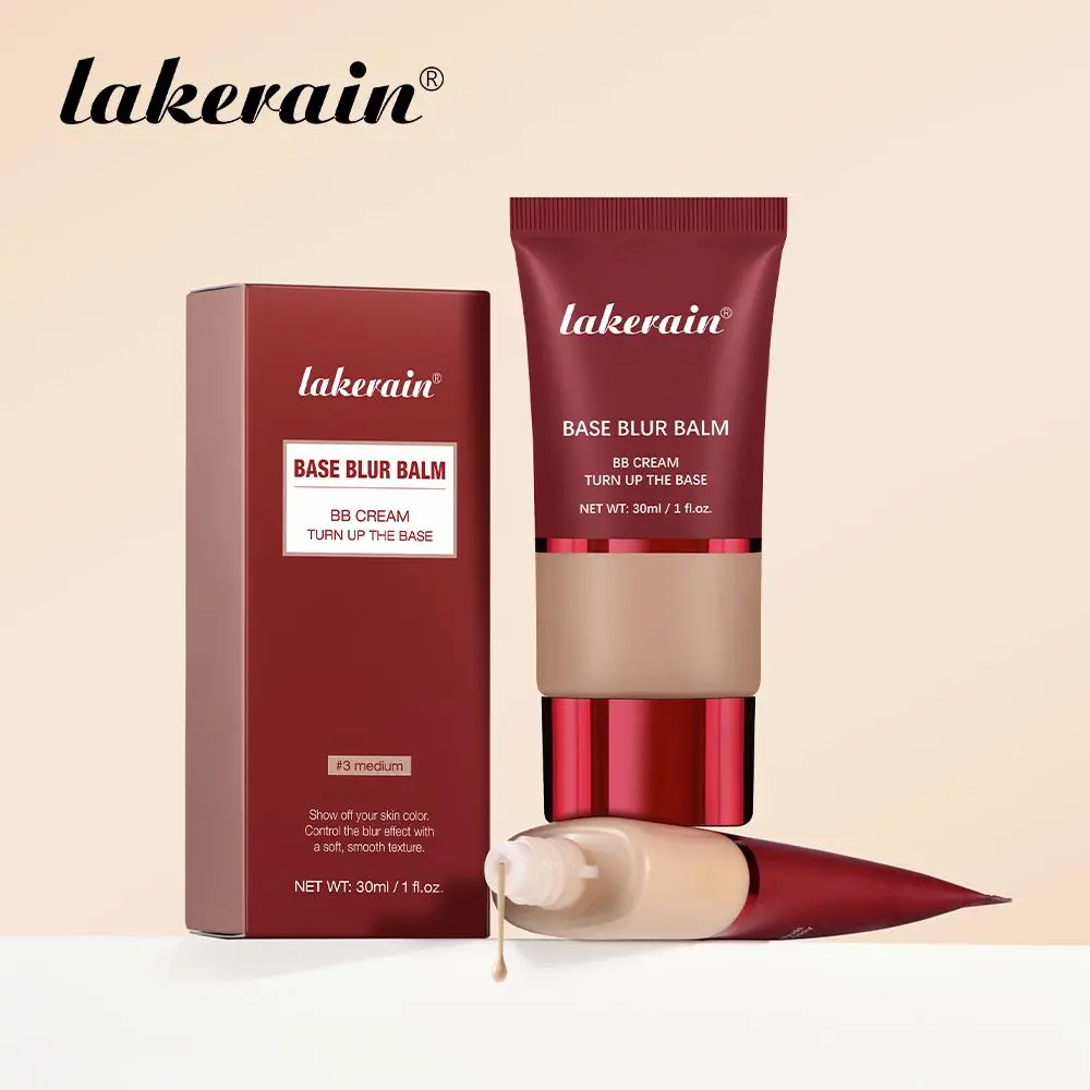 Long Lasting Base Blur Balm, 1 Count Lightweight Concealer Foundation, Matte Longwear Makeup Cream, Facial Makeup Product, Daily Makeup, Cosmetic