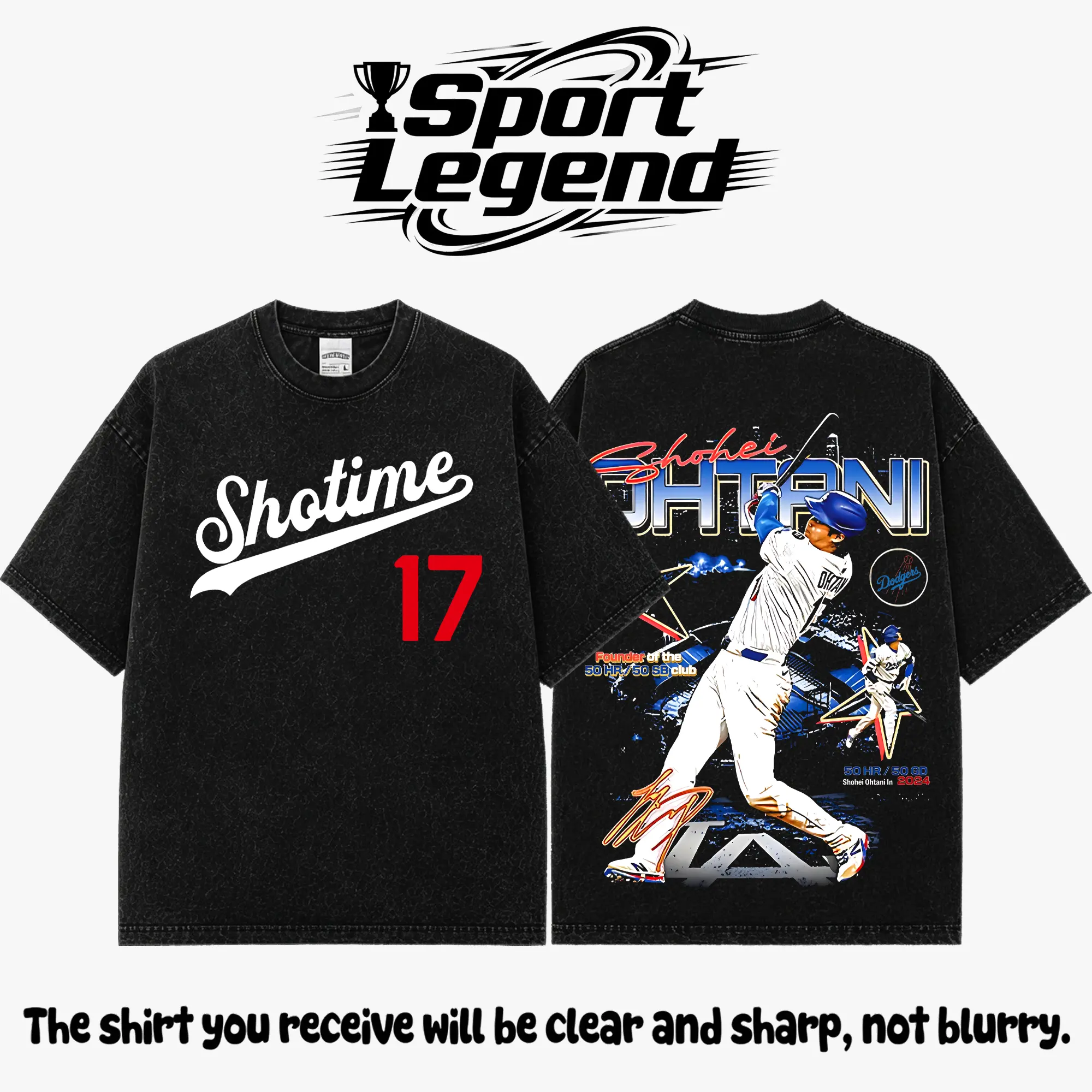 Shohei Ohtani Shotime #17 Premium Acid Washed Cotton T-Shirt, Vintage Baseball Fan Graphic Tee, Heavyweight Washed Streetwear, Game Day Shirt, Unisex Gift for Baseball Lovers