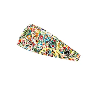 RAVEbandz The Pro - Wide Stretch Headband  (Folklore)