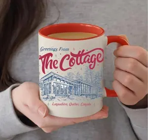 [Sale Up To 50%] Heated Rivalry The Cottage mug, Coming To The Cottage mug, Romance Hockey mug, Book Movie Fans Gift, 11oz ceramic accent mug