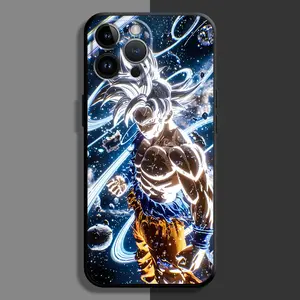 Soft Shell Case for iPhone 17 Air 16 15 14 13 12 11 Pro Max Plus  Anime Cool  Goku