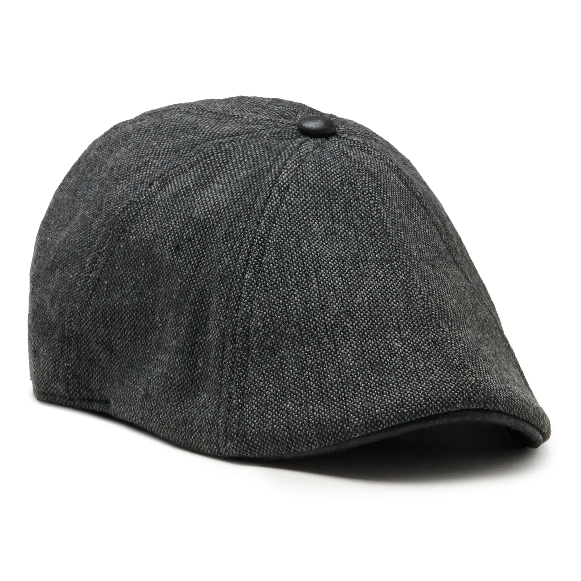 The Peaky Boston Scally Cap - Charcoal & Slate