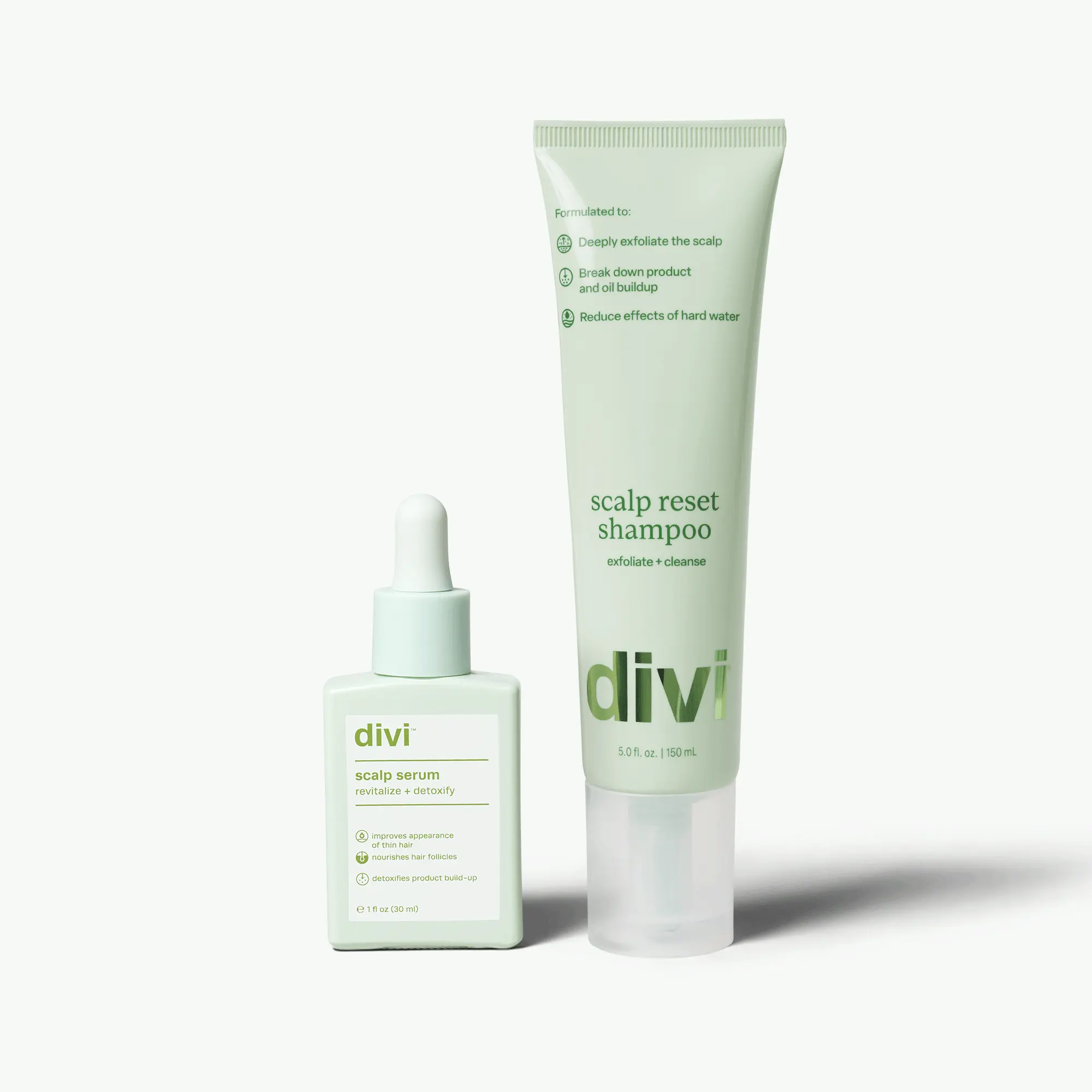 Scalp Reset Shampoo & 30ml Scalp Serum Starter Kit | Divi Scalp Reset Shampoo & 30ml Scalp Serum Starter Kit | Divi