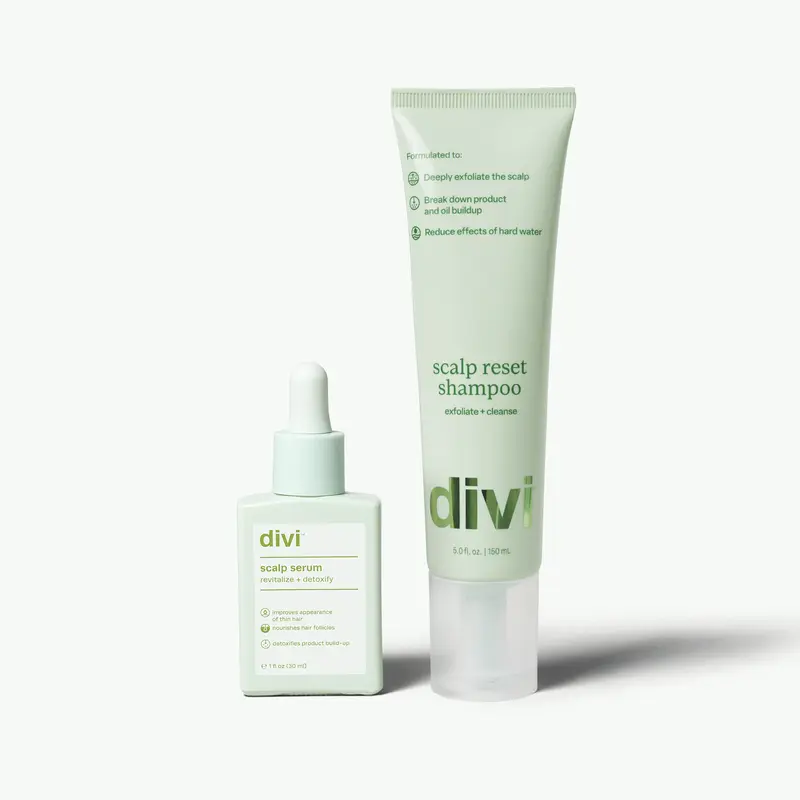 Scalp Reset Shampoo & 30ml Scalp Serum Starter Kit | Divi