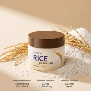 Korean Rice Essence Face Cream, Gentle Hydration,  Lightweight Daily Skin Care Moisturizer
