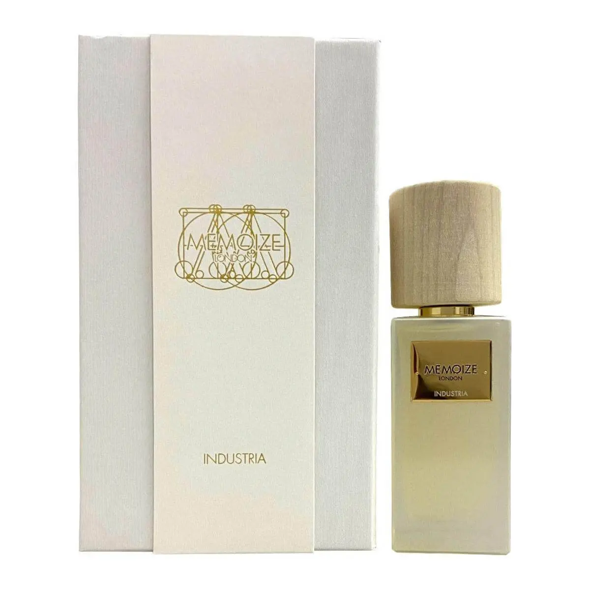 Industria Eau de Parfum Unisex Spray, 3.4 oz - Cedar-Citrus Fragrance with Floral Notes of Jasmine, Rose, Lemon, Vanilla & Musk