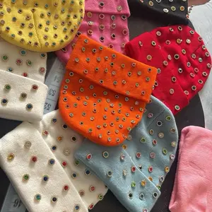 Colorful Diamond Beanie