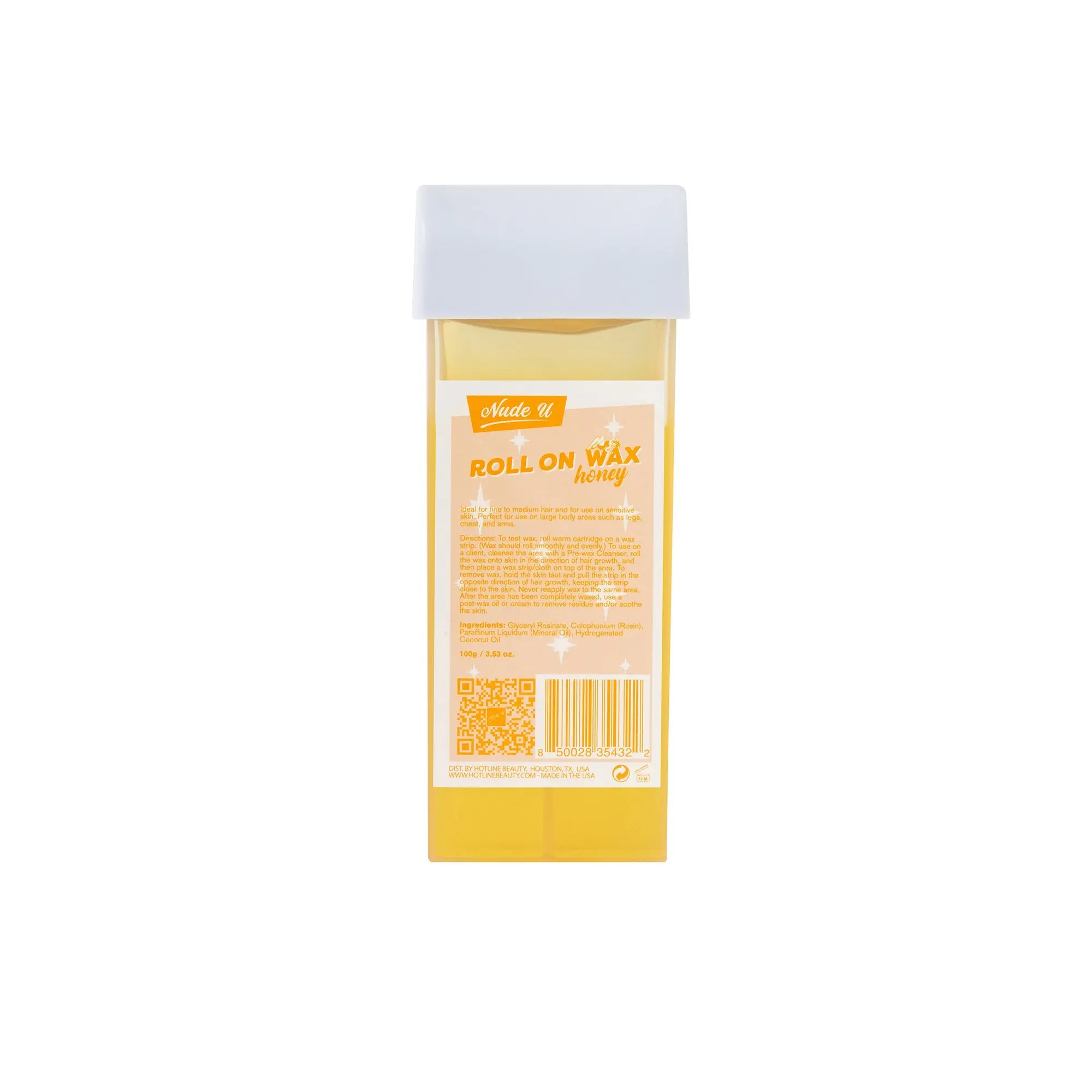 Honey | Roll-on Depilatory Wax Cartridge | NUDE U