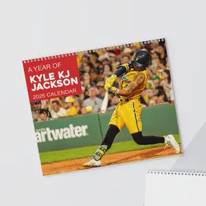 A Year of Kyle KJ 2026 Calendar, Baseball Star Wall Calendar 2026, New Year Gift For Baseball Fans, Perfect Gift for Sports Lovers