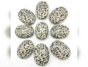 Dalmatian Jasper Palm Stones | Wholesale