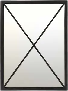 Candon Black Framed Mirror