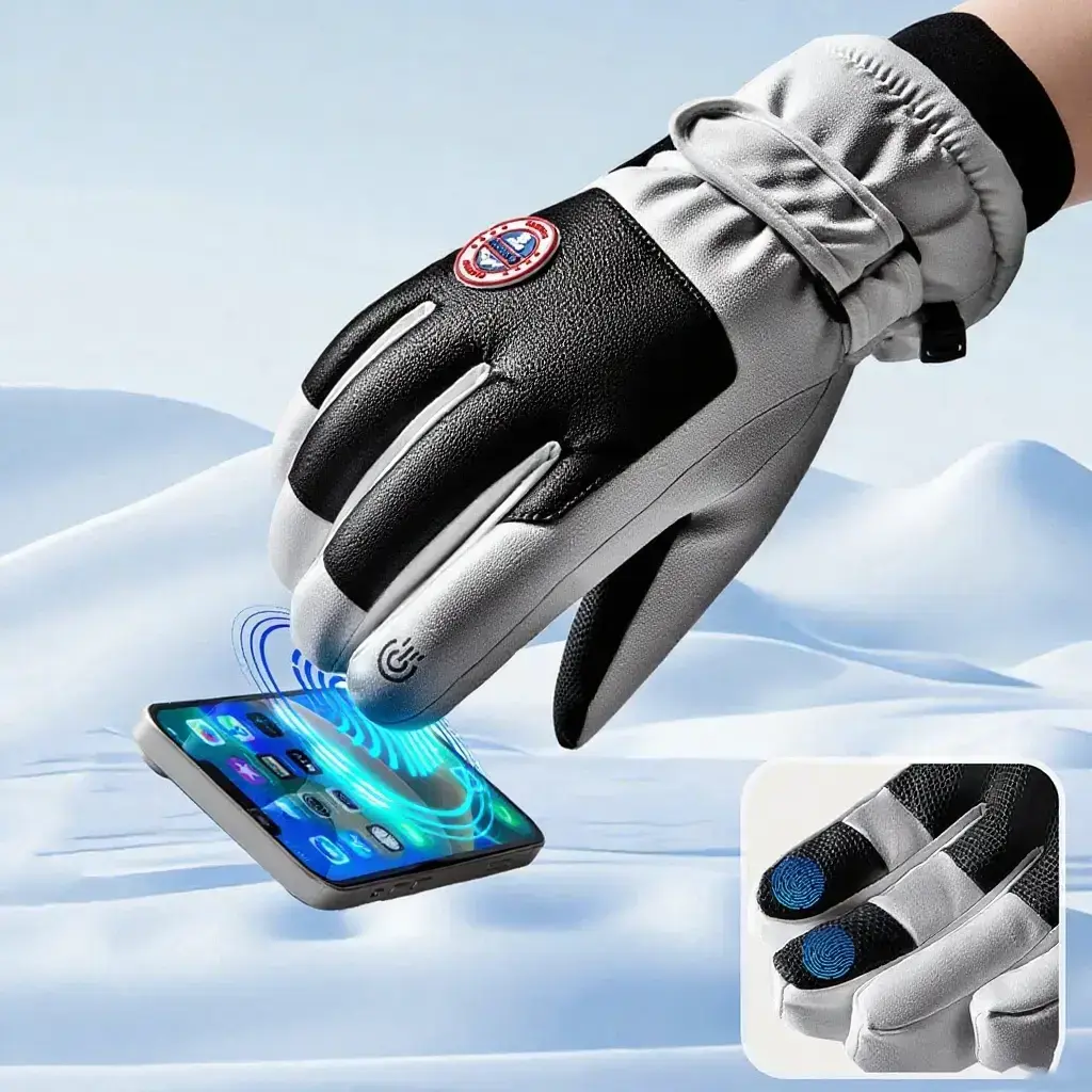 Waterproof and hot touch screen for winter gloves, windproof and warm gloves for outdoor sports, suitable for cold weather, running, cycling, sports, hiking, skiingRAIMENTRY Waterproof and hot touch screen for winter gloves, windproof and warm gloves for outdoor sports, suitable for cold weather, running, cycling, sports, hiking, skiingRAIMENTRY