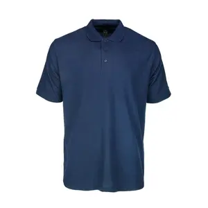 River's End Mens Ezcare Sport Short Sleeve Shirt Golf Casual Casual - Blue