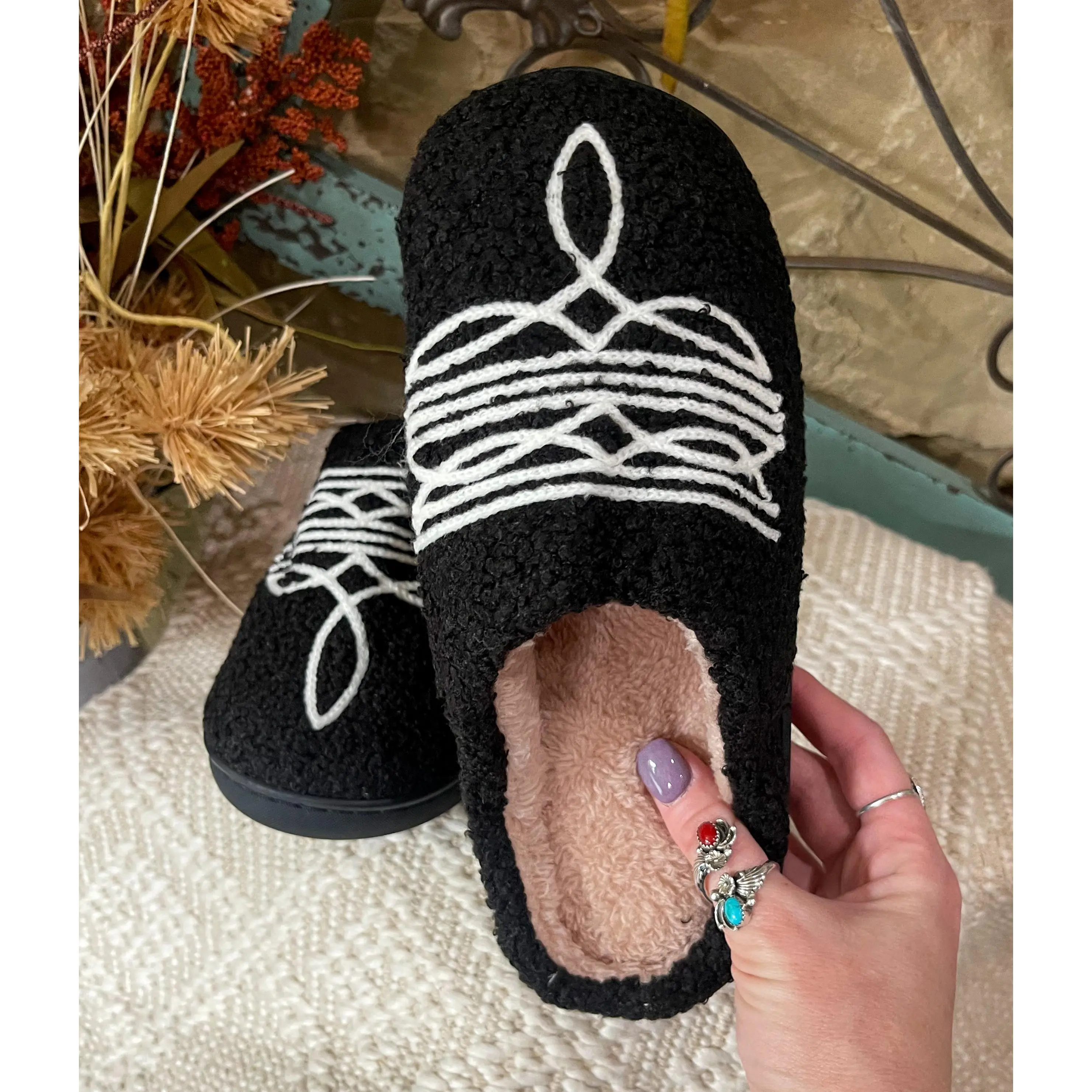 The Boot Stitch Slippers