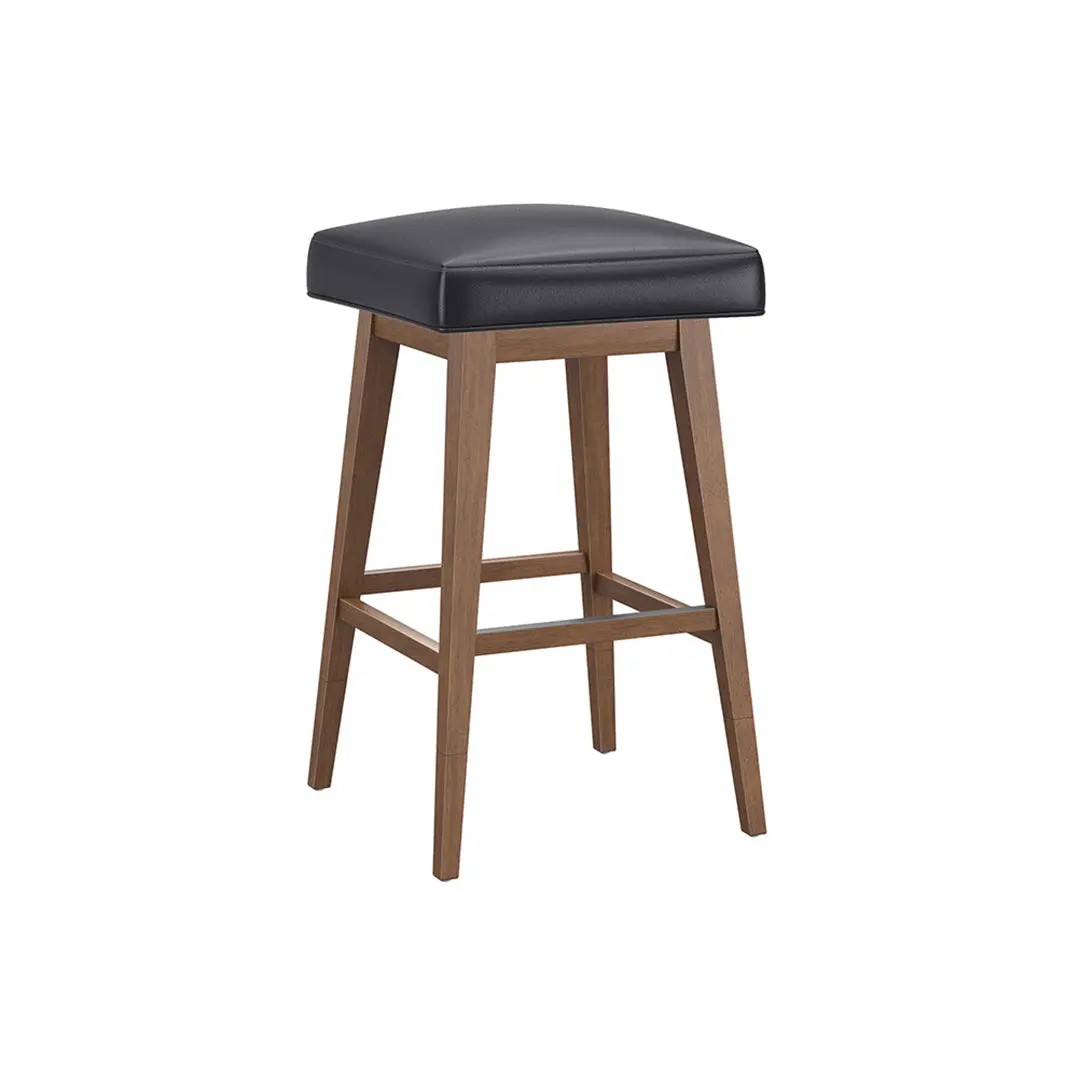Square Bar Stool - Black