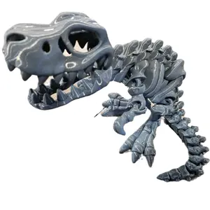 Premium 3D Printed Skeleton T-Rex – Made with Engineering-Grade Filament – Available in 2 Sizes & Multiple Colors
