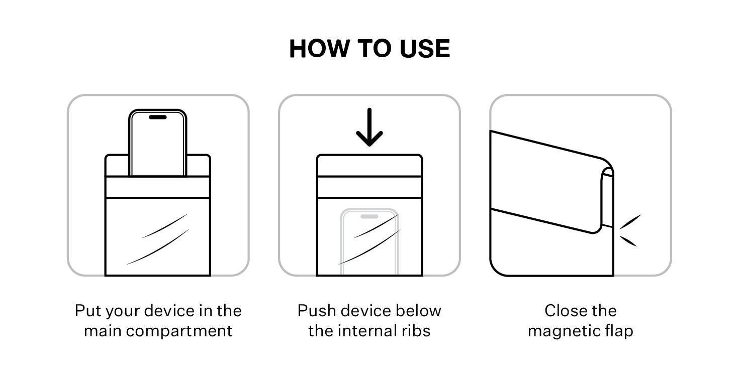 Faraday Phone Sleeve – Block Signals, Protect Privacy