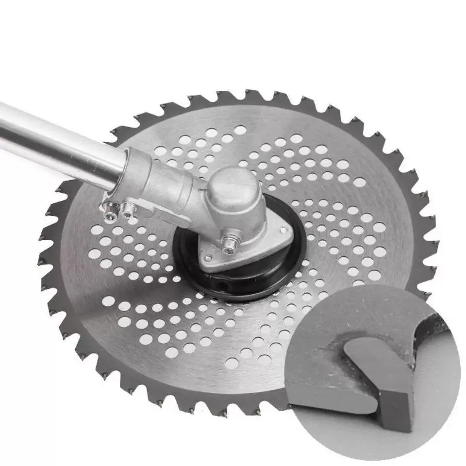 Universal High-Hardness Steel Brushcutter Blades - Tall Grass Trimmer, Lawn Equipment Accessories for Cutting Weeds, Thorns