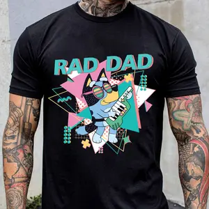 Bluey Dad Rad Dad Funny T-shirt, Best Dad Ever Father's Day Shirt