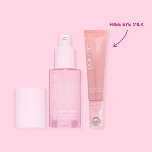 Mushroom Milk Face & Eye Duo | Reishi Renewing Mushroom Milk Serum & Firming Mushroom Eye Milk