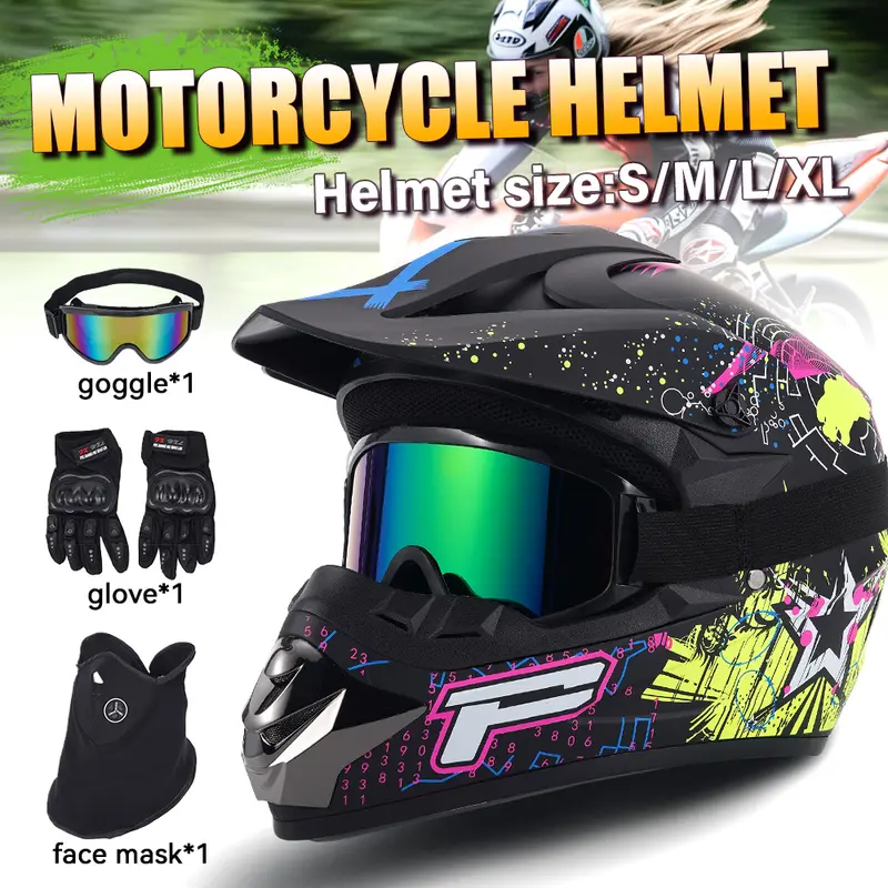 IRONHELMET Kids Full Face Helmet – For Bike, Scooter, MTB, DOT Certified, Glossy Finish, Made In Italy