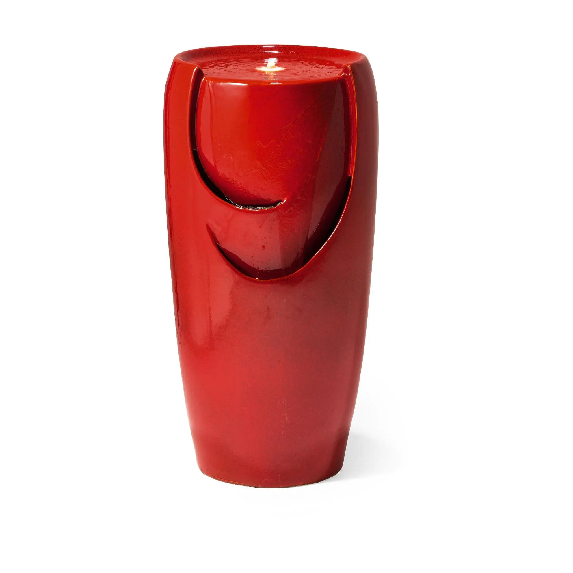 Glitzhome Calming Colors LED Lighted Fountain Lrge