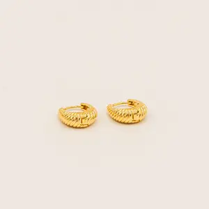 Leru Earrings - 18K Gold Plated - Non-Tarnish