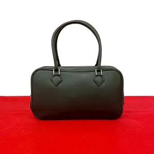 Pre-owned HERMÈS Calfskin Shoulder Bags Mini Plume Élan Swift Handbag