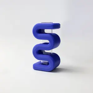 Squiggle Bud Vase [Cobalt]