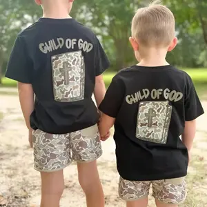 Camo Child of God Youth and Adult T-Shirt, Jesus Lover Shirt, Youth Boys Clothes, Jesus Apparel Scripture Shirt, Christian Tee, Streetwear, Gift for Youth