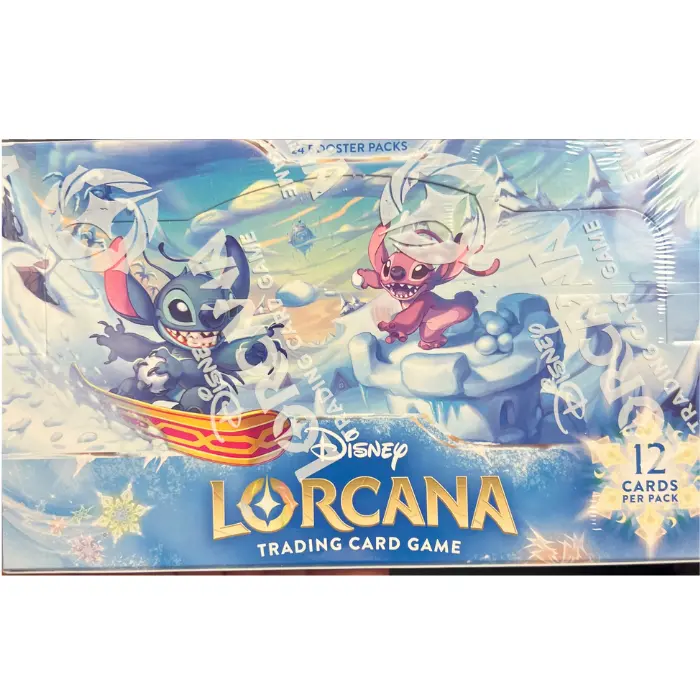 Disney Lorcana - Winterspell Booster box - 24 Booster packs - Trading Card Game - Opened Live - Authentic Collectible Cards