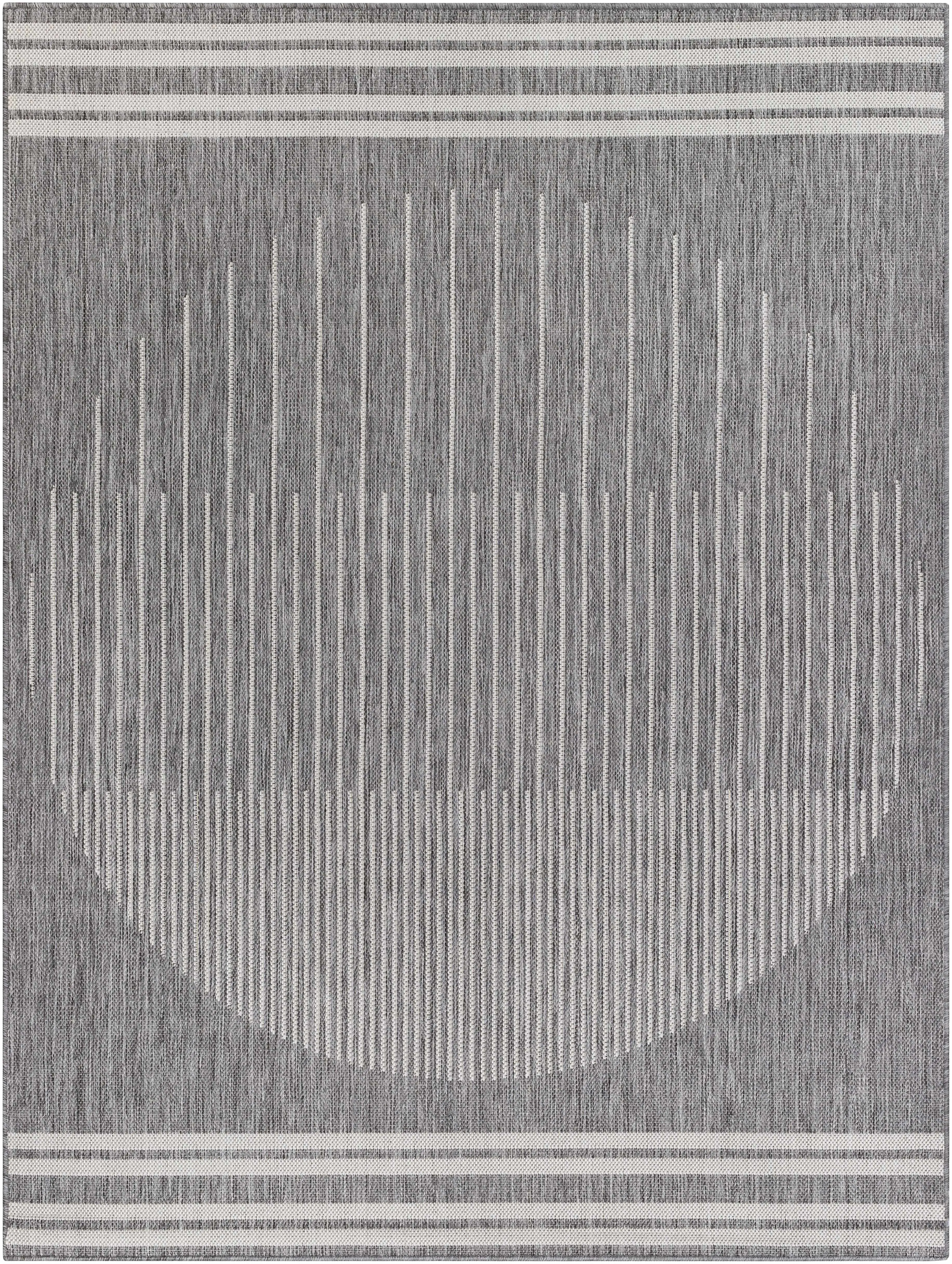 Aviya Braided Edge Agreeable Gray Area Rug - Clearance Household Textile Carpet for Living Room, Bedroom Decor, Braided Edge Area Rugs