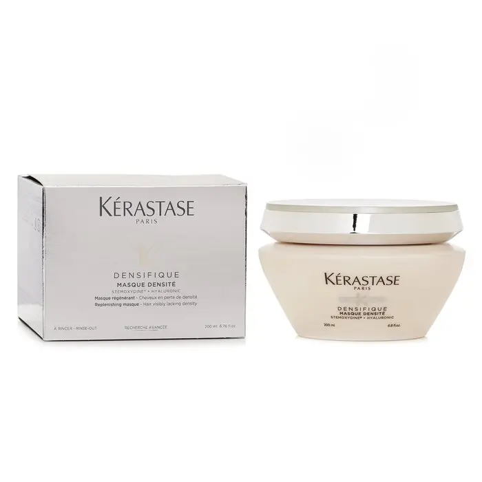 Kerastase Densifique Densite Haircare Mask, Hydrating Lightweight Hyaluronic Daily Treatment for Visibly Low-Density Hair, 200ml/6.8oz, Moisture