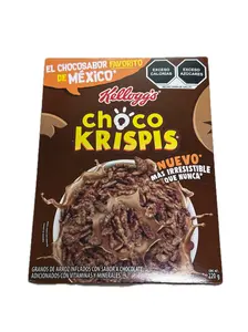 Kellogg’s Choco Krispis Chocolate Rice Cereal 220g – Chocolate Flavored Puffed Rice with Vitamins & Minerals