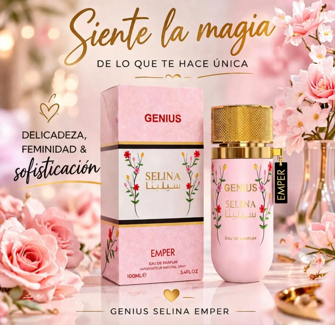 Genius Selina 3.4 oz EDP for women