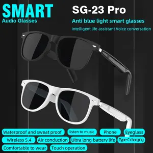 Smart Bluetooth-compatible Glasses for Men & Women, UV Protection, Wireless Music & Calls, Daily Wear Practical Sunglasses, Polarized Film Lens