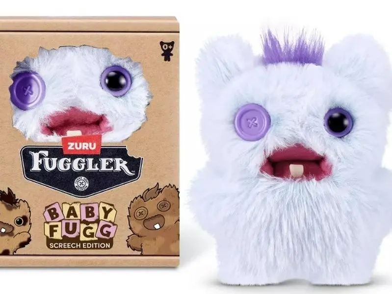 Fuggler Baby Fugg Screech Edition 3.5"-Screech (White & Purple) Fuggler Baby Fugg Screech Edition 3.5"-Screech (White & Purple)