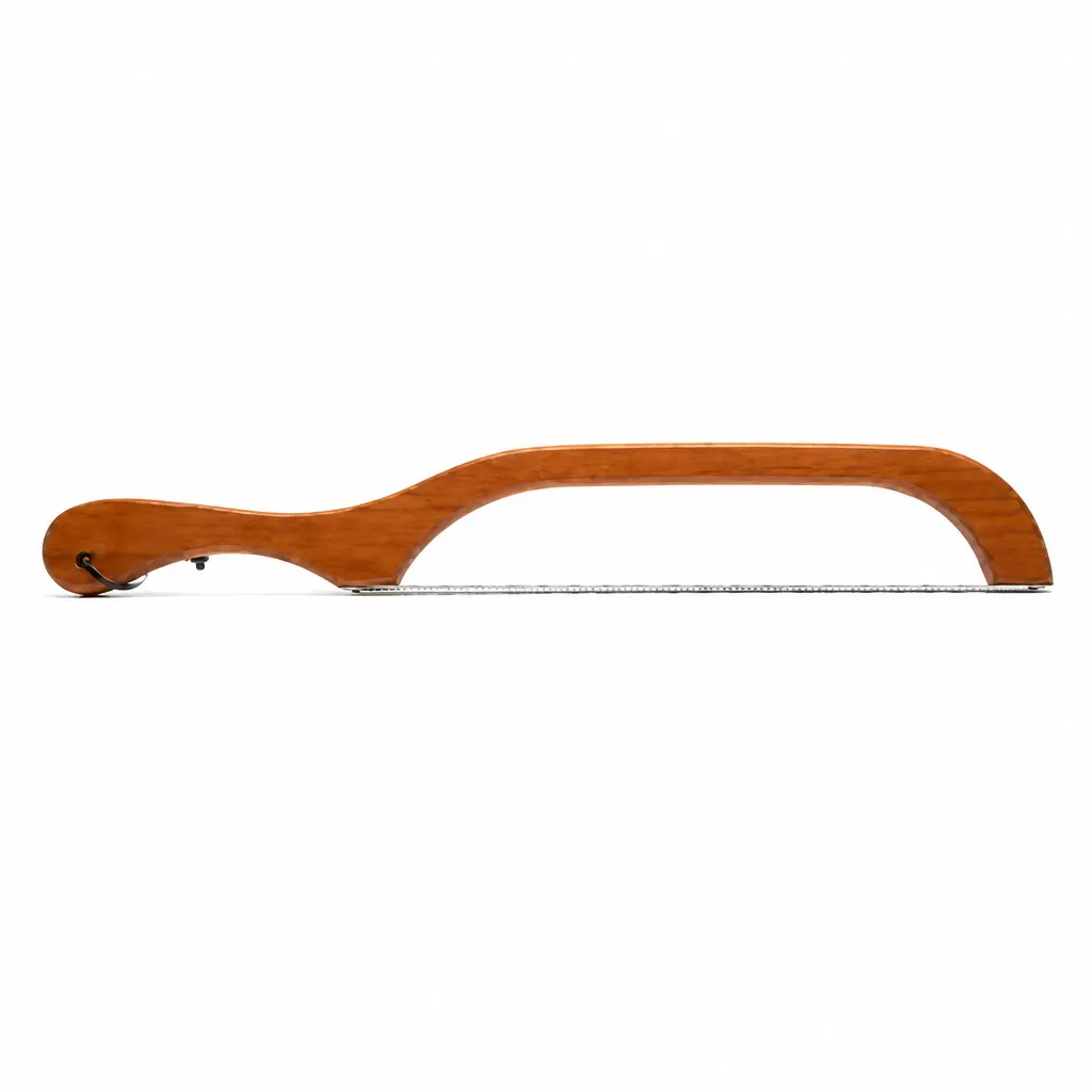 Premium Wooden Bow Bread Knife – Precision Slicer for Crusty & Artisan Loaves Premium Wooden Bow Bread Knife – Precision Slicer for Crusty & Artisan Loaves