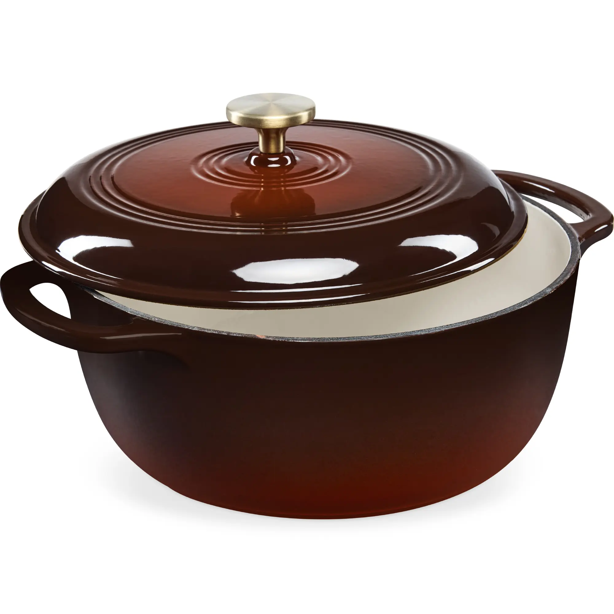 Best Choice Products Enamel Cast-Iron Dutch Oven, 6 Qt & 7.5 Qt – Heavy-Duty Cookware w/ Lid & Dual Handles, Multiple Colors