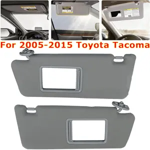 Left Driver  Right Passenger Side Sun Visor For Toyota Tacoma 2005-2012 2013 2014 2015 74320-04180-B1  74310-35C10-B0 Gray